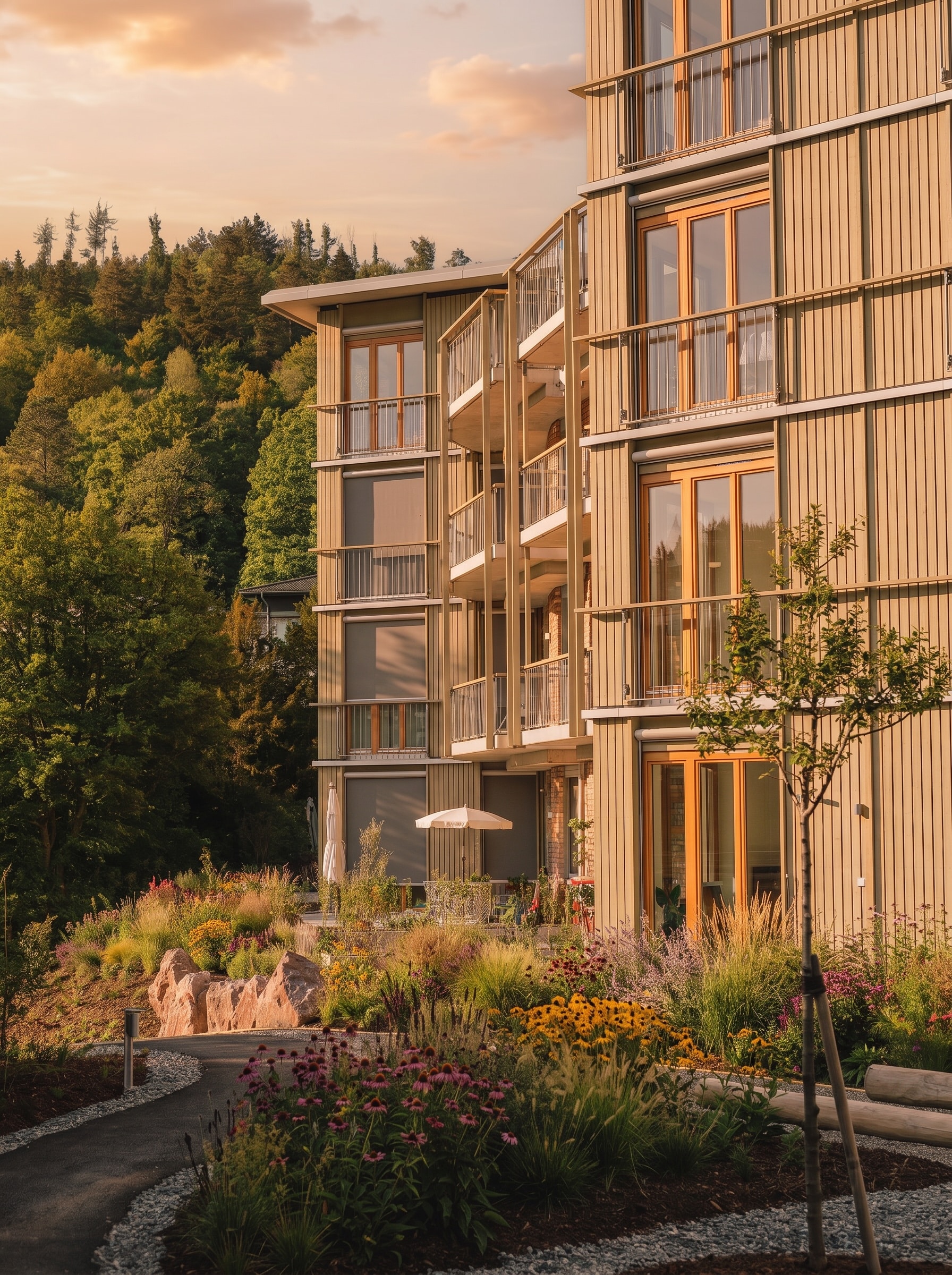 zu verkaufen: Wohnungen im Projekt Sonnhalde, Schwarzwald